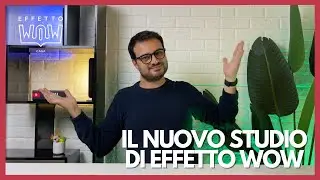 Vi presento il NUOVO STUDIO di Effetto WOW! Pannelli 3D + Libreria + Contatore + Pianta + Luci LED