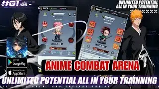 Anime Combat Arena Gameplay - RPG Game Android