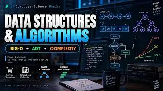 Data Structures & Algorithms Basics in 3 Minutes | Big-O, ADT, Complexity & Strategies | CSE-Basics