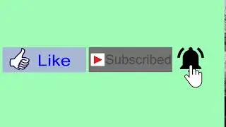 LIKE SUBSCRIBE AND BELL BUTTON WITH SOUND EFFECTS NO COPYRIGHT│ANIMATED