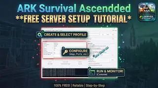 ARK Survival Ascended FREE Server Setup Tutorial 2026