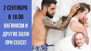 Вагинизм и другие боли при сексе! Что болит, почему и что делать? Прямой эфир сексолога!