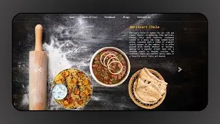 Restaurant landing Page Using Html Css & Js With source code