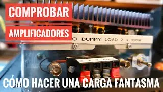 Como hacer una CARGA FANTASMA de 8 ohm para comprobar amplificadores de audio.