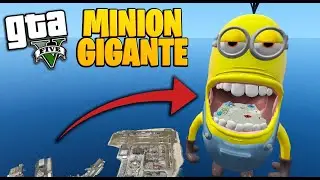 ENTREI DENTRO da CABEÇA do MINION  !!! no GTA 5 mods (Épico)