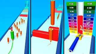 Color Pencil Run - MAX LEVEL Gameplay All Levels 1-15