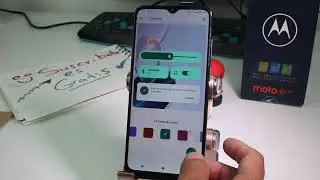 como cambiar el color del panel de notificaciones Motorola Moto E22i, E22 y E20