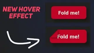 Folding Edge Hover Effect | Html CSS | @Codingpolar   