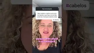 Como finalizar cabelos ondulados #cabelereiro #cachos #cabeleireira #cursoonline #cabelos #shorts