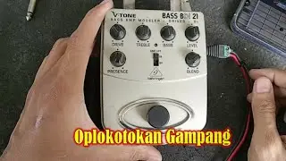 Behringer Vtone Bass BDI 21 Effect Service Damaged Effect Won't Work