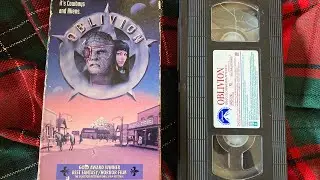 Opening To Oblivion 1994 VHS