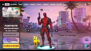 Fortnite: Battle Royale Solo Gameplay | Deadpool