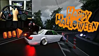 HALLOWEEN DRIFTING WITH POLICEMAN IN THE TRUNK!!