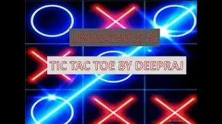 UNBEATABLE Tic Tac Toe AI (IN PYTHON USING Minimax Algorithm)