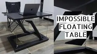 Making an IMPOSSIBLE Floating Table | Tensegrity Table