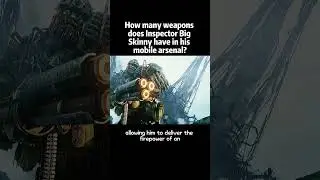 How many weapons does Inspector Big Skinny have in his mobile arsenal?