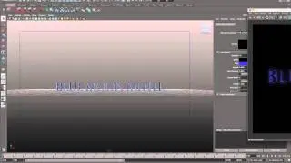 Maya 2011 Backlight Neon Shader for Text Tutorial by Stuart Christensen