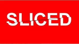 Slice text effect in CorelDRAW | Typography effect | Coreldraw tutorial | Graphic design 