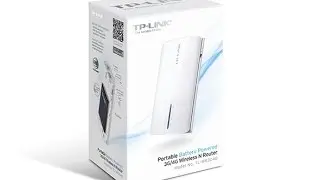 unboxing and overview TP Link TL MR3040 portable router