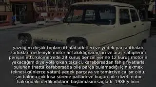 İthalat Kısıtlamasının Olduğu Dönemde Türkiyenin Dizel Tofaş Şahin Üretme Macerası