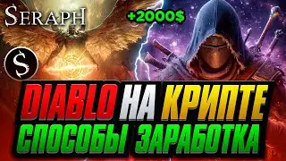 SERAPH  - P2E Action RPG Игра  с Заработком на Крипте . Аналог ДИАБЛО и PATH OF EXILE