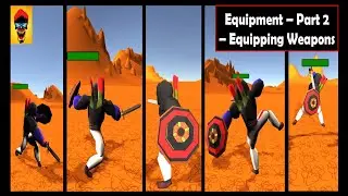 Unity Game - Equipping Items Part 2