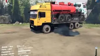 Мод MAN F2000 Spin Tires 2014 прохождение част 41 HD