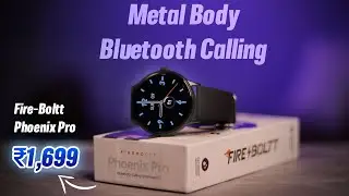 Fire Boltt Phoenix Pro Smartwatch Unboxing and Review 😍 | Round 1.39 Bluetooth Calling Smartwatch