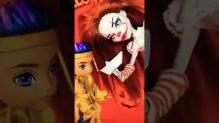 Страшилка от Монстер Хай Пеннивайз 🤡 Оно клипы от Биги! Skullector Monster High Pennywise It