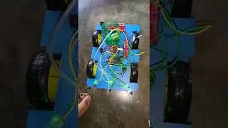 Fire fighter robot car 