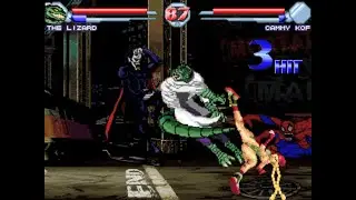 Lizard vs Cammy(KOF New Edit)