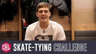 Skate-tying Challenge with Jakub Konečný of Sparta Prague