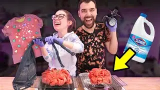 Trying 10 Weird Tie Dyes (4 look disgusting)