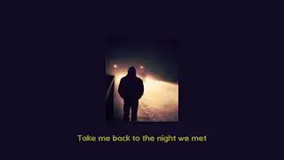 Amber Run - The Night We Met Lyrics