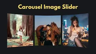 Build Carousel Image Slider using HTML and CSS
