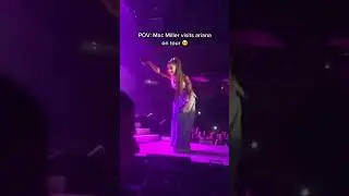 Mac Miller Surprises Ariana Grande