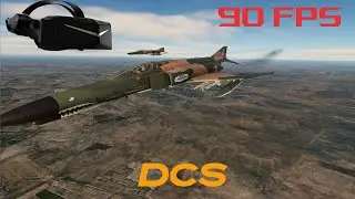 How to get 90 FPS with NO DLSS in DCS Pimax Crystal Light [Quad views]. 
