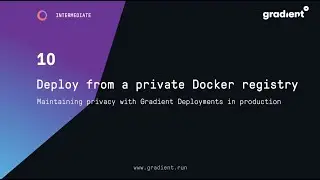 Deploy from a private Docker registry