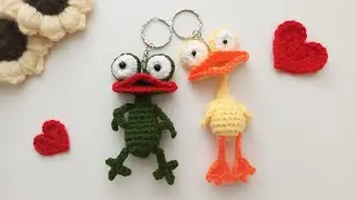 Вязаный Гусёныш💛 (БЕЗ КЛЕЯ) МК крючком🧶 