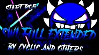 Geometry Dash - Sonic Wave Infinity Extended by Cyclic and others (unreleased) with start pos.