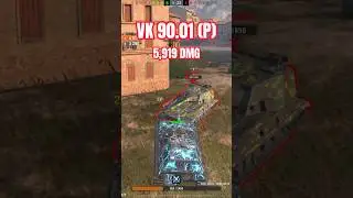 [5,919 DMG] VK 90.01 (P) WoT Blitz [HMI_Hanif] 
