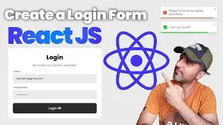 React Login Form with Real-Time Validation & Toast Alerts | Beginner Tutorial