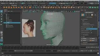 3D Studio. Model Realistic Ears in Maya