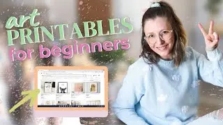 How to Create and Sell Art Printables on Etsy ☁️ EASY Step-By-Step Guide