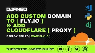 [PART 3] Add custom Domain & enable Cloudflare proxy FLY.io 