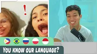 Filipino Shocks Foreigners in Their Native Language on OmeTV