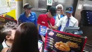 Dash-Transaktion bei Church's Chicken