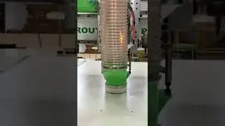 CNC router for woodworking