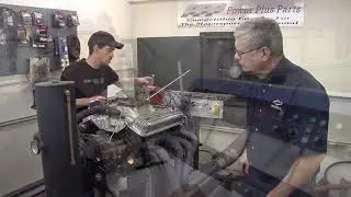 Power Plus Parts  SBC 350 Dyno Testing