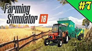 FS 16 Timelapse #7. Sowing beets. New beet harvester.